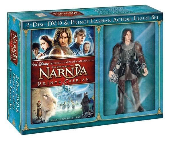 Køb Narnia 2: Prins Caspian [2-disc DVD Prince Caspian Action Figure Set]